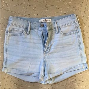 Hollister blue shorts